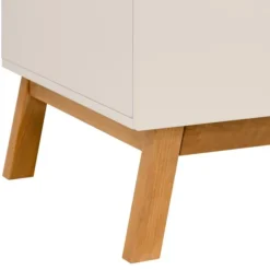 Bopita Kaleo Ledikant - 60 x 120 cm - Dune / Rose Wood