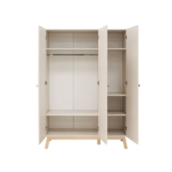 Bopita Kinderkamer Lines - Dune / Naturel | Bed 90 x 200 cm + Bedplankje