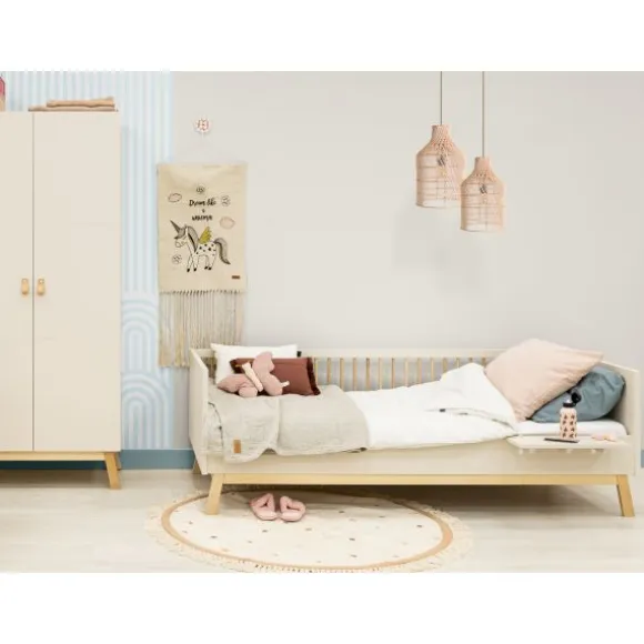 Bopita Kinderkamer Lines - Dune / Naturel | Bed 90 x 200 cm + Bedplankje