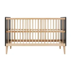 Bopita Lena Bedbank Mat Zwart / Naturel 70 x 140