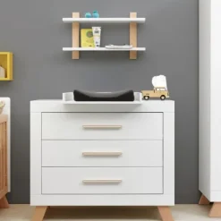 Bopita Lisa Babybed Wit / Naturel 60 x 120 cm