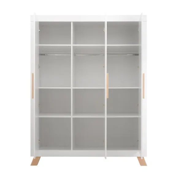 Bopita Lisa Bed Wit / Naturel 90 x 200 cm