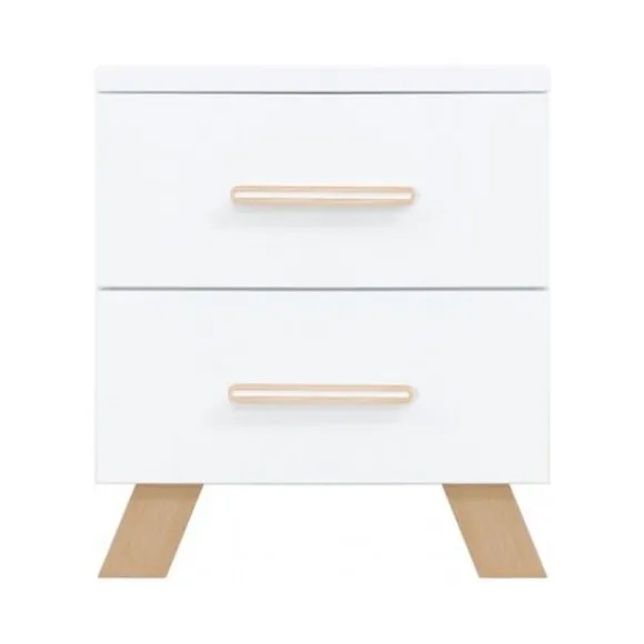 Bopita Lisa Bed Wit / Naturel 90 x 200 cm