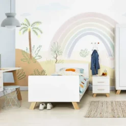 Bopita Lisa Bed Wit / Naturel 90 x 200 cm