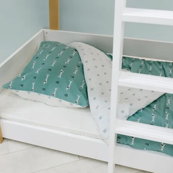 Bopita Lisa Bed Wit / Naturel 90 x 200 cm