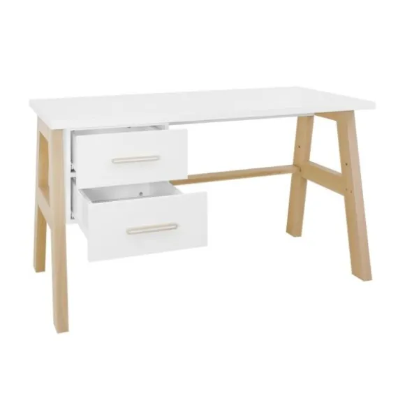 Bopita Lisa Bed Wit / Naturel 90 x 200 cm