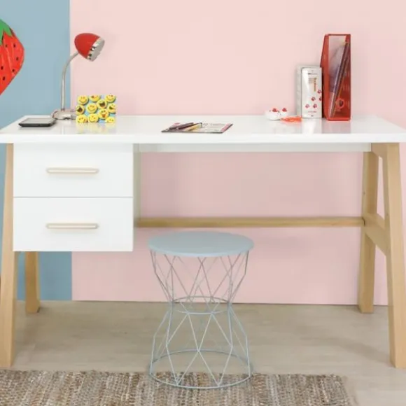 Bopita Lisa Bed Wit / Naturel 90 x 200 cm