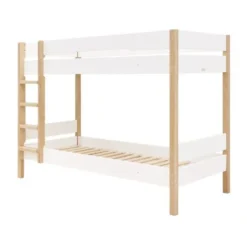 Bopita Lucas Bed - 90 x 200 cm - Wit / Naturel