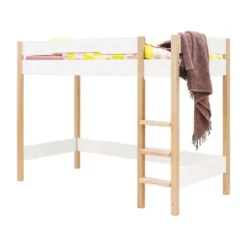 Bopita Lucas Bed - 90 x 200 cm - Wit / Naturel
