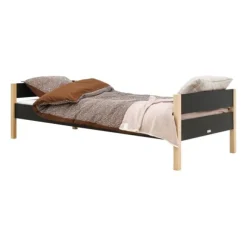Bopita Lucas Bed - 90 x 200 cm - Wit / Naturel