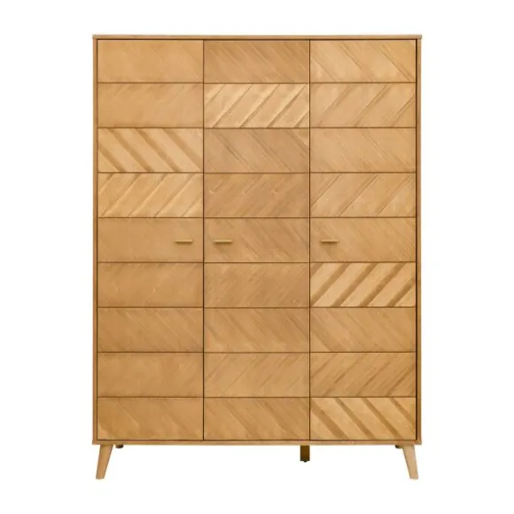 Bopita Manou Babykamer Vintage | Bed 60 x 120 cm + Commode + Kast 2 Deur