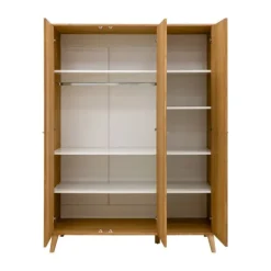 Bopita Manou Babykamer Vintage | Bed 60 x 120 cm + Commode + Kast 2 Deur