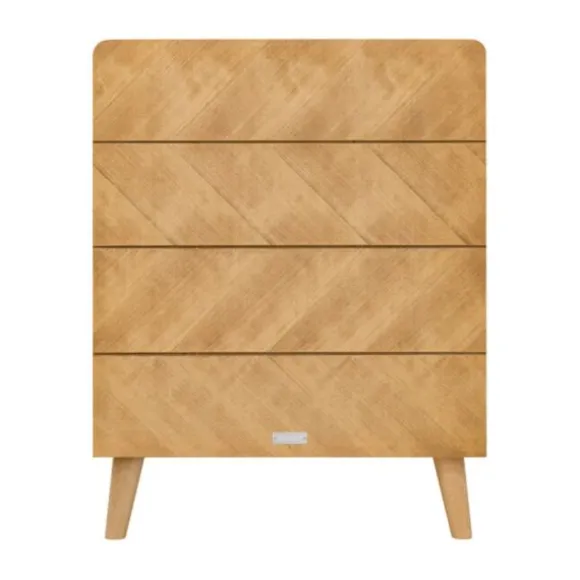 Bopita Manou Babykamer Vintage | Bed 60 x 120 cm + Commode + Kast 2 Deur