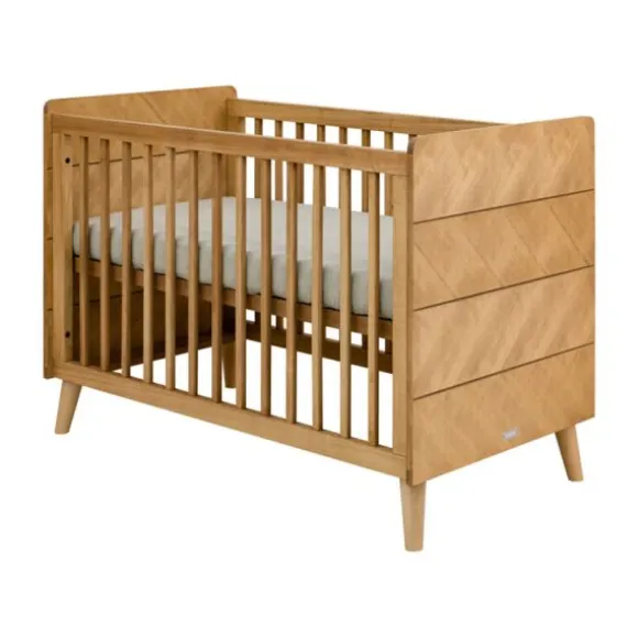 Bopita Manou Babykamer Vintage | Bed 60 x 120 cm + Commode + Kast 2 Deur