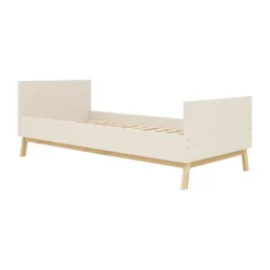 Bopita Saba Tienerkamer - Dune / Naturel - Bed 90x200 cm + Nachtkastje