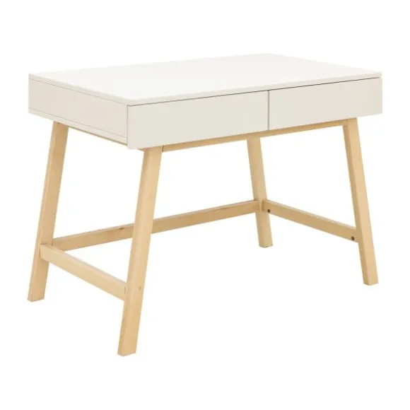 Bopita Saba Tienerkamer - Dune / Naturel - Bed 90x200 cm + Nachtkastje