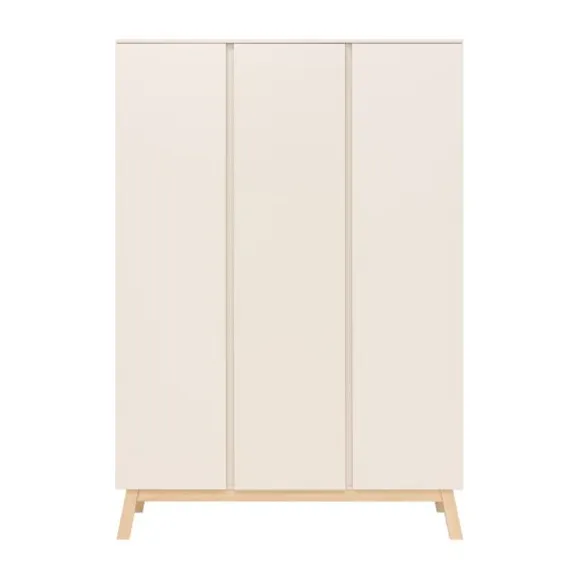 Bopita Saba Tienerkamer - Dune / Naturel - Bed 90x200 cm + Nachtkastje