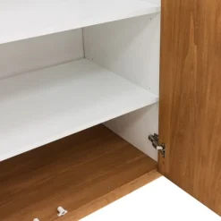 Bopita Senna Kledingkast 3-Deurs - Rose / Wood