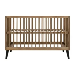 Bopita Zara Ledikant 60x120 cm - Walnoot