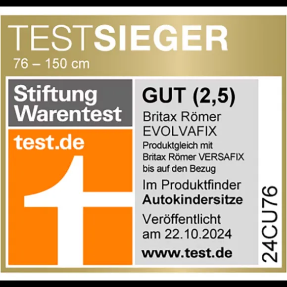 Britax Römer EVOLVAFIX Autostoel - Night Blue