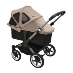 Bugaboo Donkey Breezy Zonnekap Midnight Black