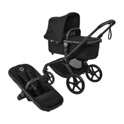 Bugaboo Fox 5 Renew Kinderwagen 4-in-1 - Newborn Bundel - Black / Deep Indigo