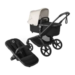 Bugaboo Fox 5 Renew Kinderwagen 4-in-1 - Newborn Bundel - Black / Deep Indigo