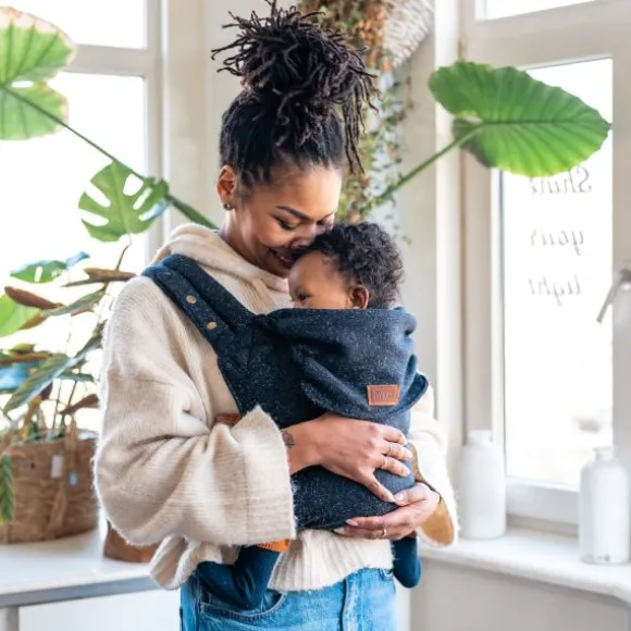 ByKay Click Carrier Classic Draagzak - Wool - Navy Melee