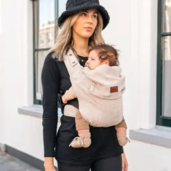 ByKay Click Carrier Classic Pro Draagzak - Linnen - Taupe