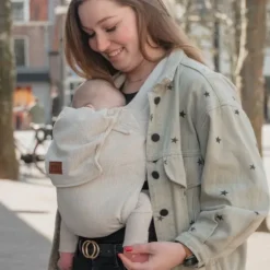 ByKay Click Carrier Classic Pro Draagzak - Linnen - Taupe