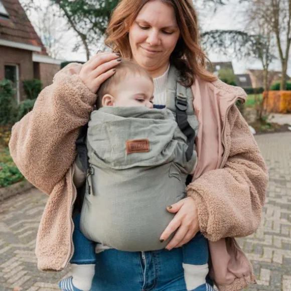 ByKay Click Carrier Deluxe Pro Draagzak - Linnen - Taupe