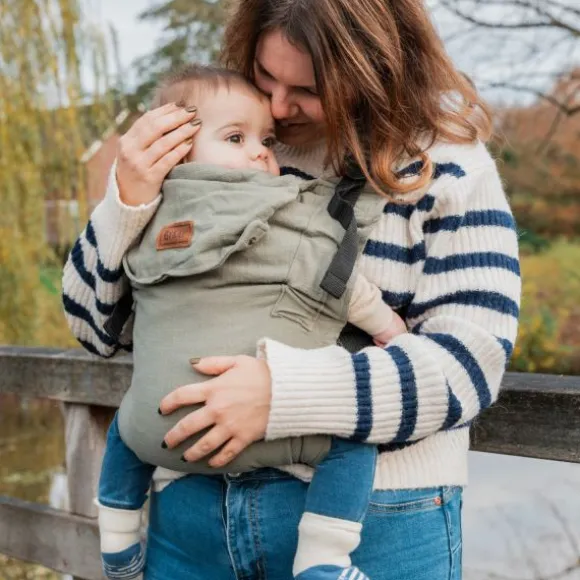 ByKay Click Carrier Deluxe Pro Draagzak - Linnen - Taupe