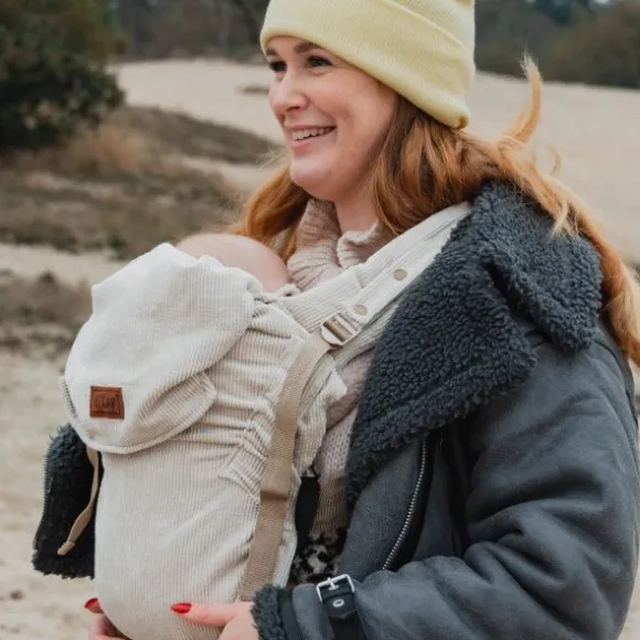 ByKay Click Carrier Deluxe Pro Draagzak - Linnen - Taupe