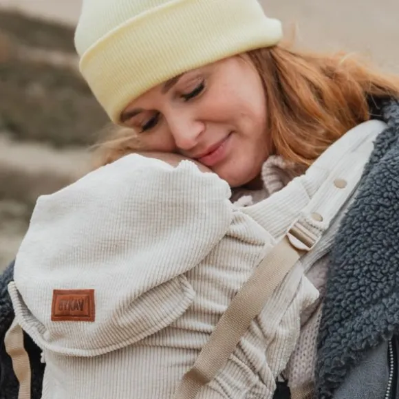 ByKay Click Carrier Deluxe Pro Draagzak - Linnen - Taupe