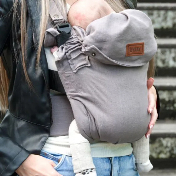 ByKay Click Carrier Deluxe Pro Draagzak - Linnen - Taupe