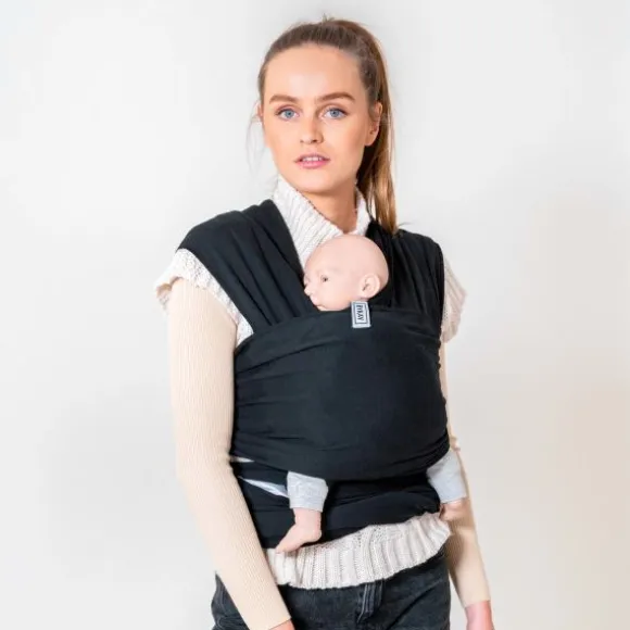 Bykay Draagdoek Stretchy Deluxe - Black