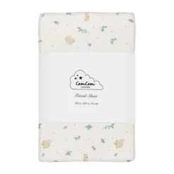 Cam Cam Blueberries Hoeslaken – 60 x 120 x 15 cm