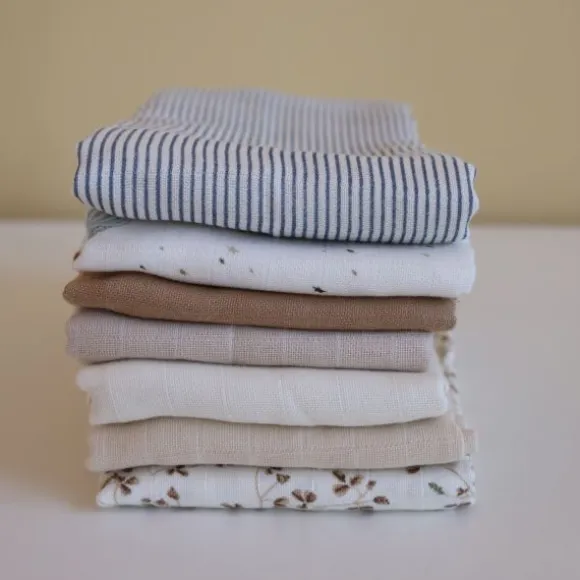 Cam Cam Copenhagen Classic Stripes Hydrofiel Luier - 3 Stuks - Blue