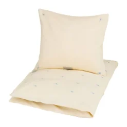 Cam Cam Copenhagen Dekbedovertrek Geborduurd - 70 x 100 cm - GOTS - Sea Garden