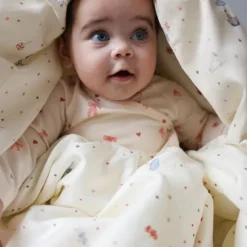 Cam Cam Copenhagen Overslagromper Lange Mouw - Milla - Maat 50 - Bows