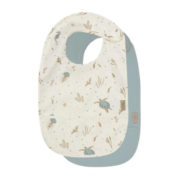 Cam Cam Copenhagen Sea Garden Slabbetje - 2 Stuks