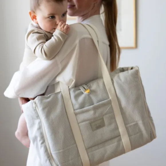 Cam Cam Copenhagen Uitvouwbare Verzorgingstas - Classic Stripes Blue