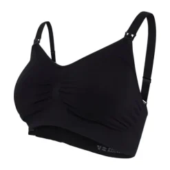 Carriwell Wasbare Zoogcompressen Katoen Zwart 6 Stuks