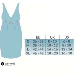 Carriwell Zwangerschap En Voedingsnachthemd - Mt. S - Zwart