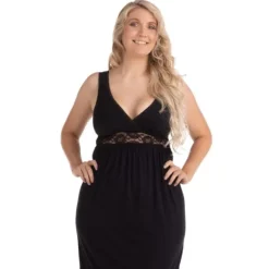 Carriwell Zwangerschap En Voedingsnachthemd - Mt. S - Zwart