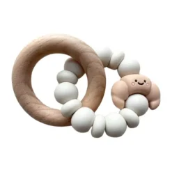 Chewies & More Bijtring - Croissant - Beige