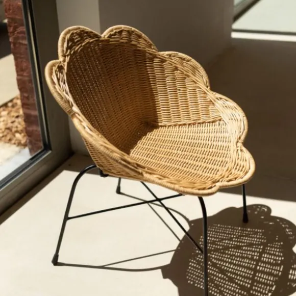 Childhome Flower Kinderstoel - Rotan