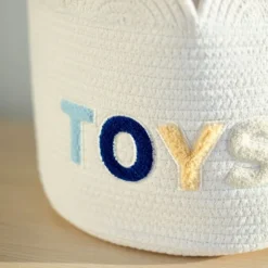 Childhome Flower Mand – 35 cm – Ecru