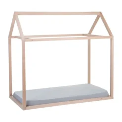 Childhome Huis Bedframe Naturel 70 x 140 cm