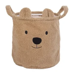 Childhome Teddy Opbergmand – 30 x 30 cm – Bruin